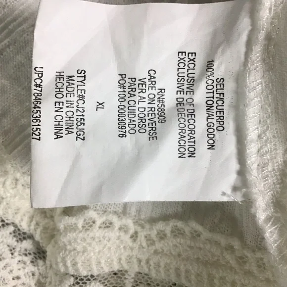 Copper Key Cream Embroidered Blouse - Picture 7 of 13